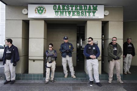 Feds raid Oaksterdam U.